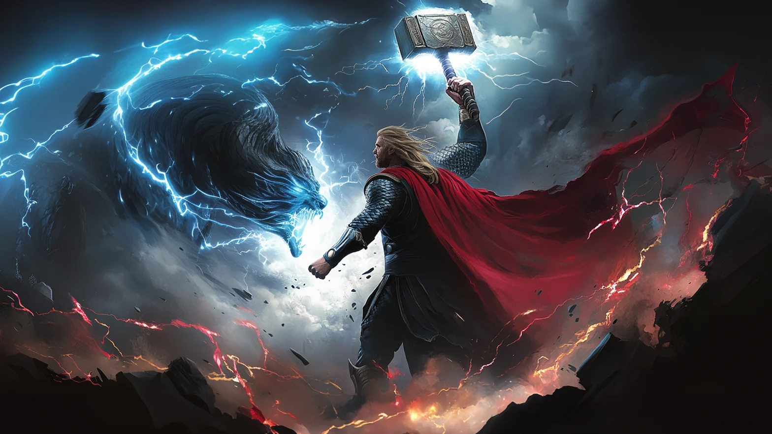 Thor: Overcoming the Monster — 스타일 프레임 02 03